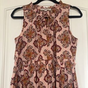 Loft Ann Taylor peplum top XS